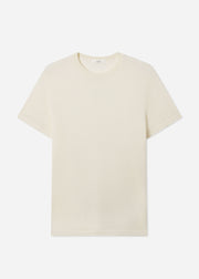 T-Shirt in Fine Cashmere - Ivory - CO Collections